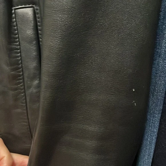 Allsaints Black Leather Jacket- Limited Edition - Picture 6 of 8